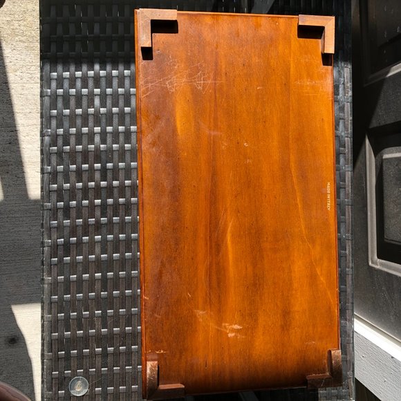 Vintage Leatherette Chestnut Brown Jewelry Box - Made in Italy - Picture 6 of 10